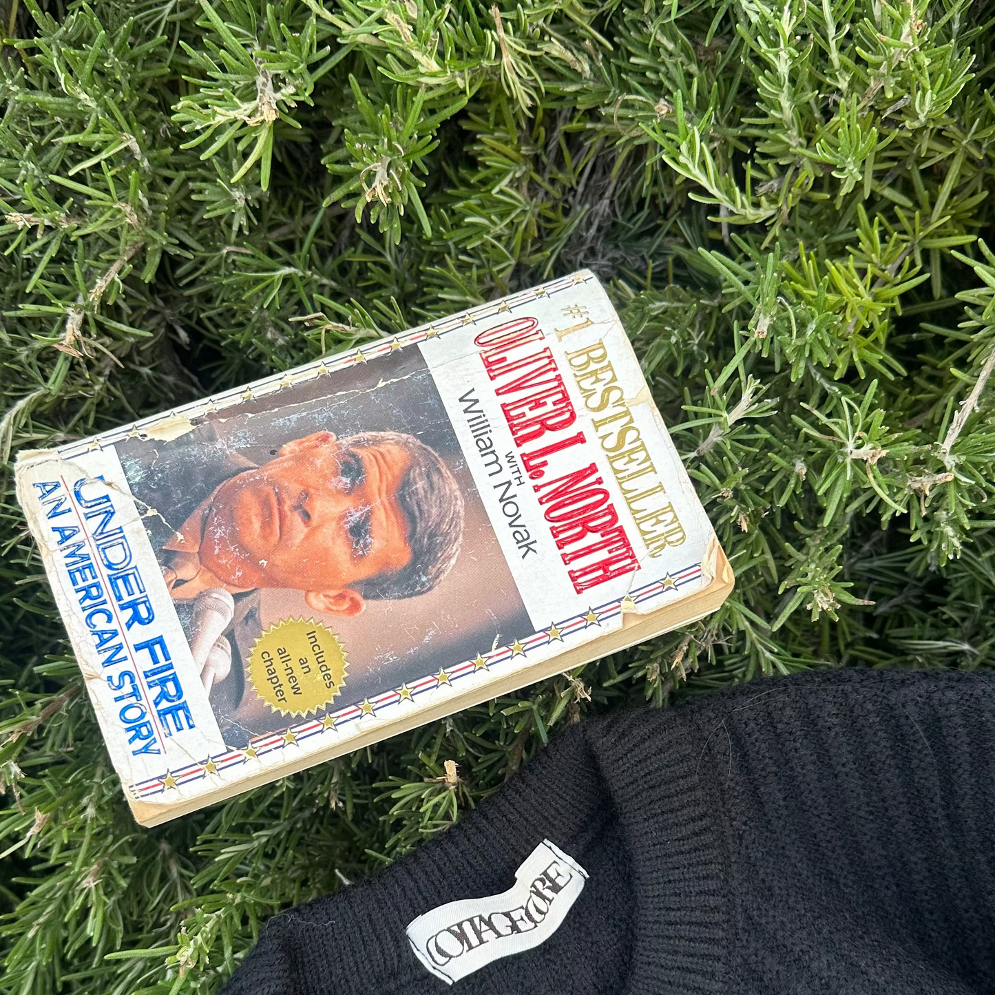 Black knitted sweater